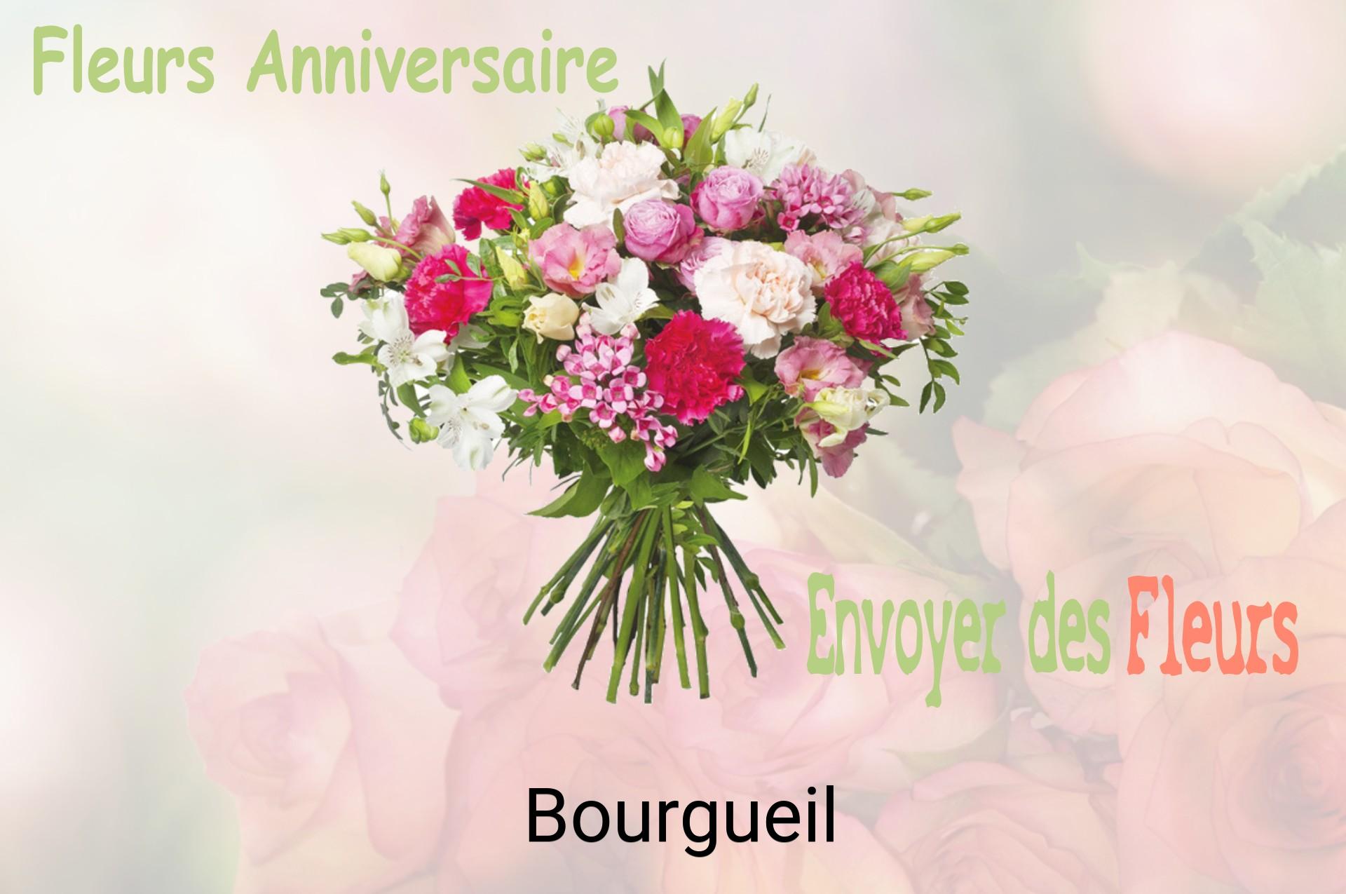 Bouquet de fleurs d’anniversaire livré à Bourgueil